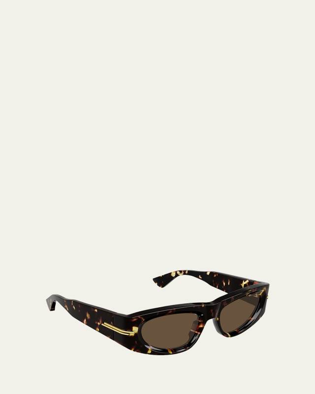 Chunky Round Acetate Sunglasses